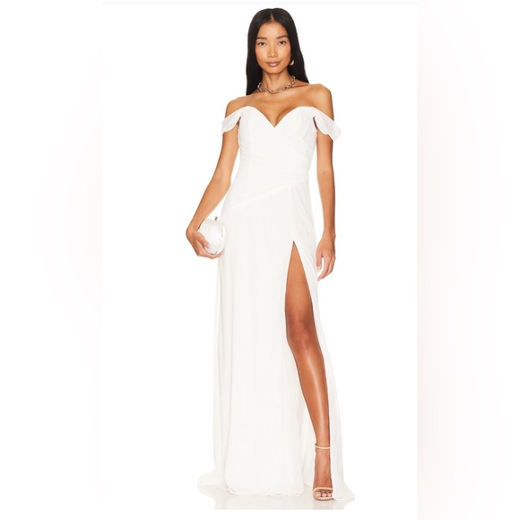 Katie May Dresses & Skirts - Katie May Darcy Gown in Ivory